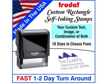r203 self inking stamp signature library stamp 169 4 fonts of signature to choose from CUSTOM RUBBER STAMP with proof from usa