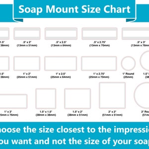 Custom Acrylic Soap Stamp: For Cold Process & Melt and Pour image 4