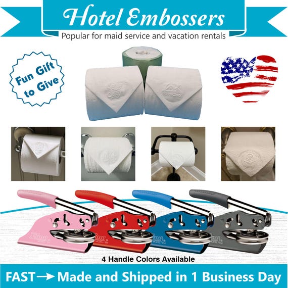 Hotel/Maid Service Embossers - Custom Made