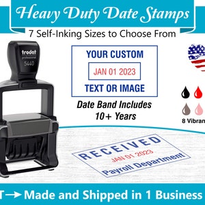 Trodat Heavy Duty Date Stamps