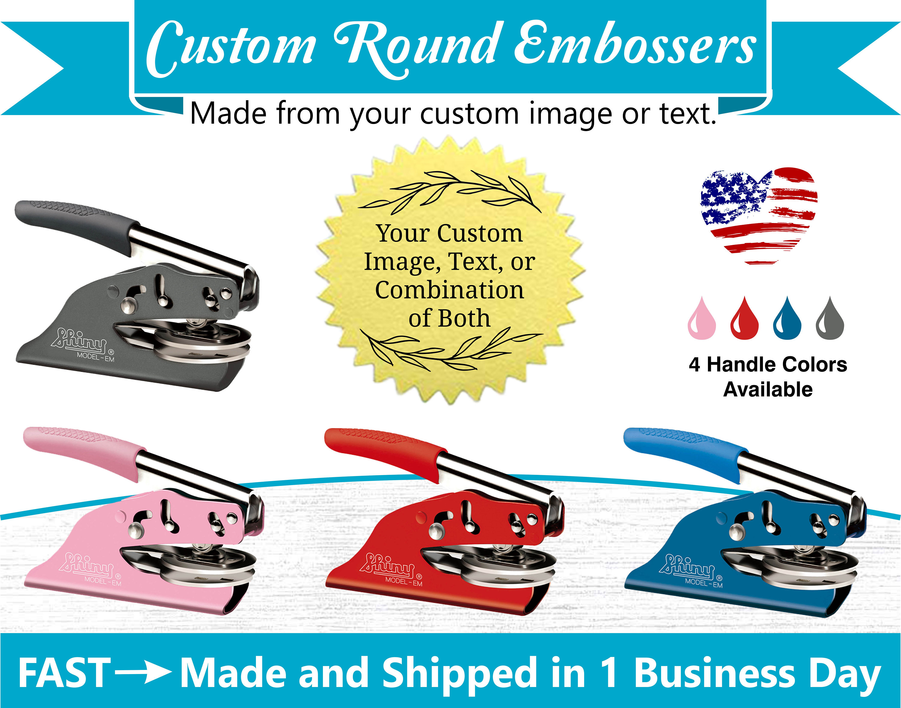 Custom Embosser Book Embosser Library Embosser Wedding Etsy