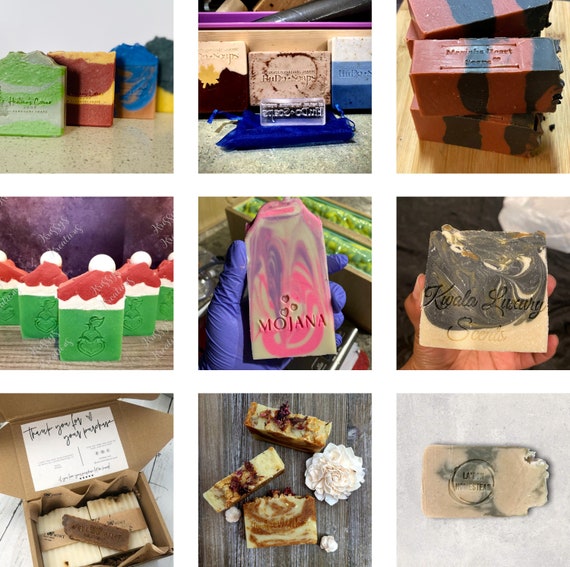 Soap Stamps - PPC Handmade - Personalize Soaps