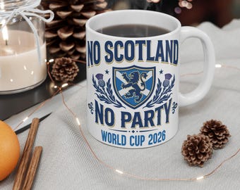 Scotland Crest Mug | No Party World Cup 2026