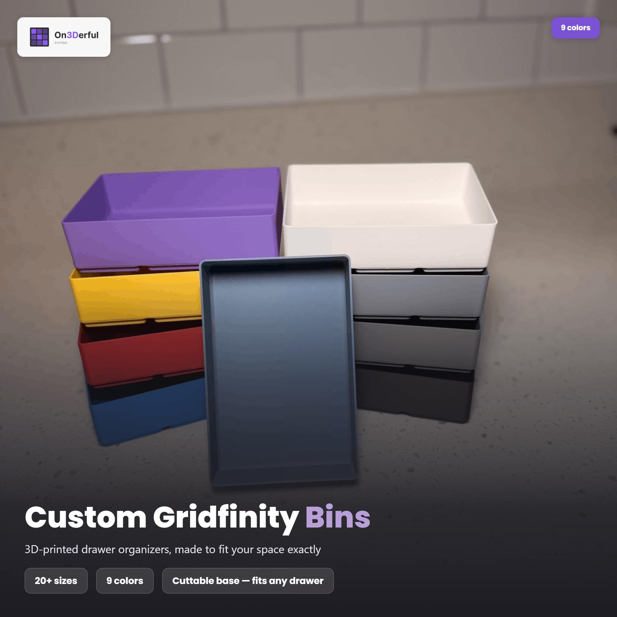 Gridfinity bin - Etsy 日本