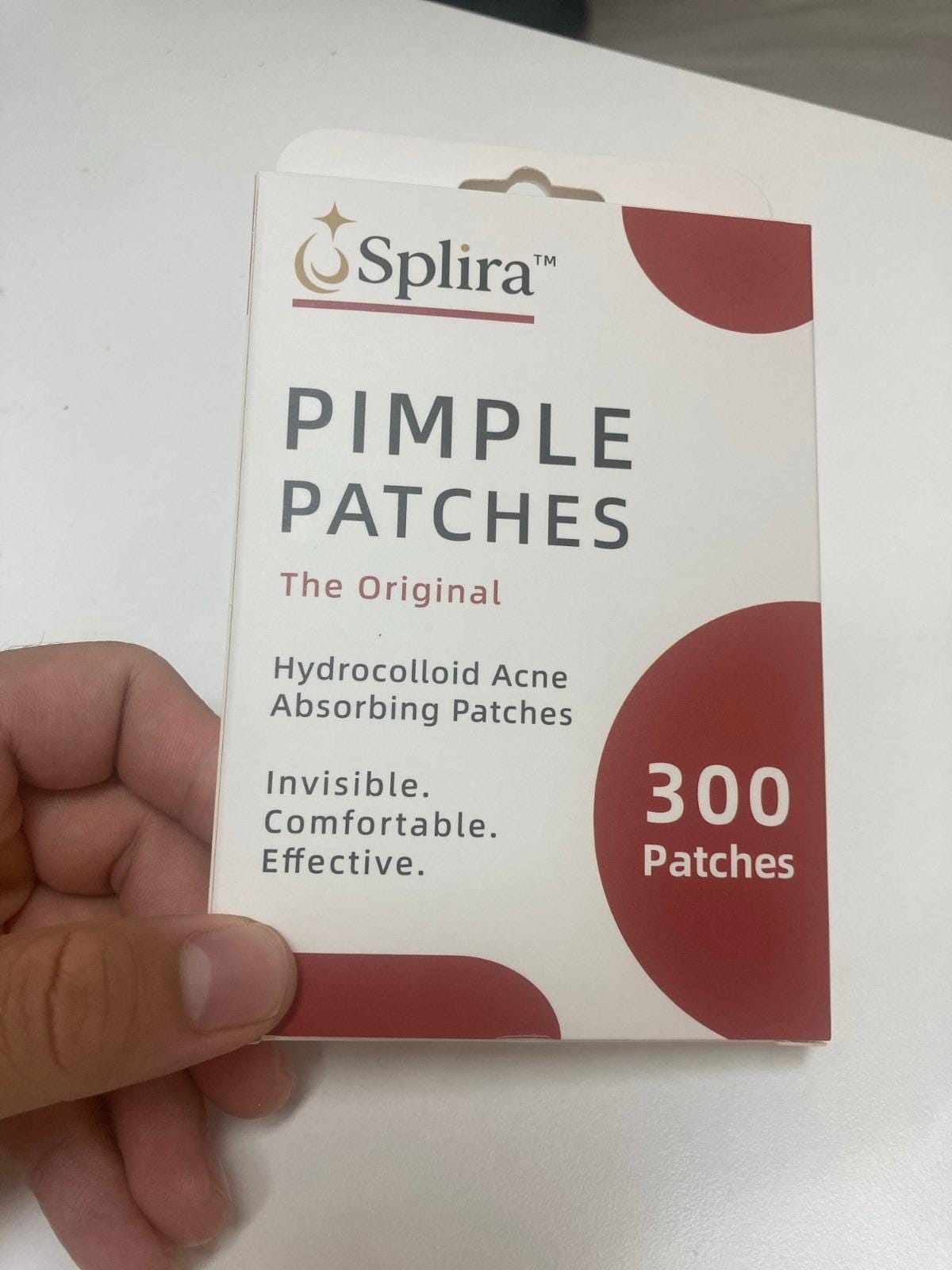 Pimple Protection 300 Hydrocolloid Pimple Patches – Invisible Acne Spot Covers for ...