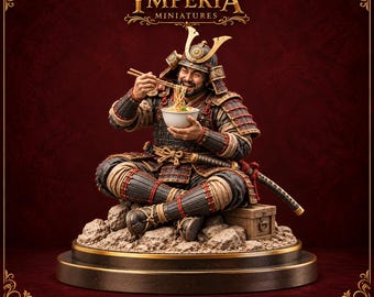 History Meets Modern Technology – Funny Samurai & Historical Miniatures__3mf _STL _OBJ 120mm figures for 3D Printing