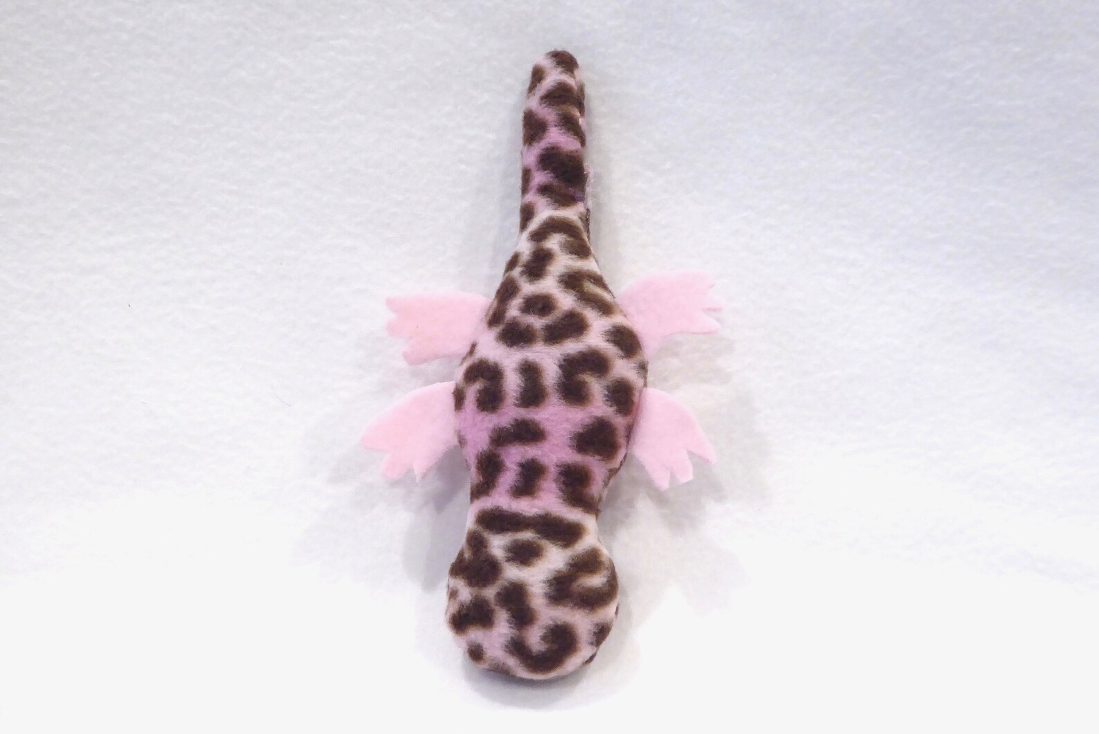 Lizard Cat Toy Pink Leopard Print Etsy