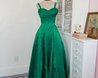 Basque Waist Dress Etsy