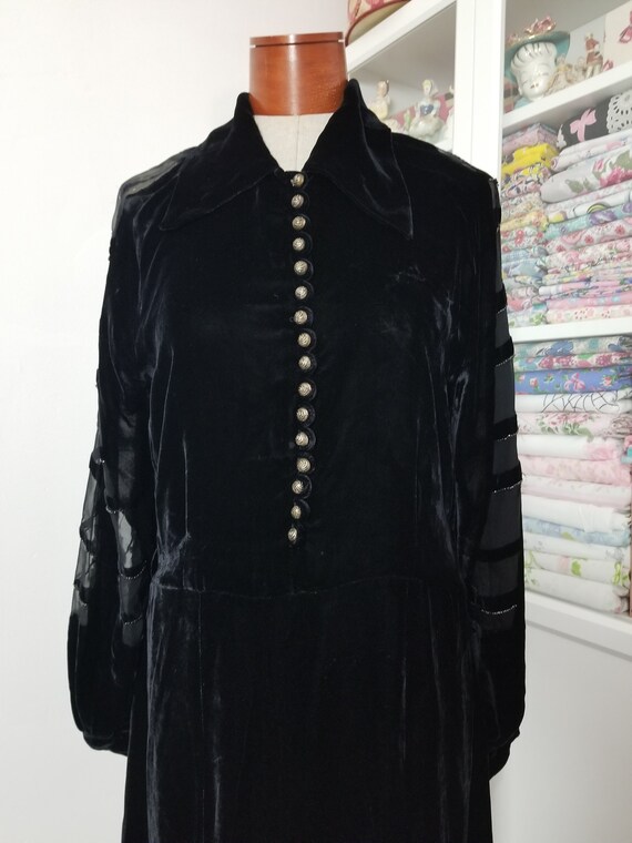 chinese dress ladies Manon Shirred Velvet Dress Emerald / Xs