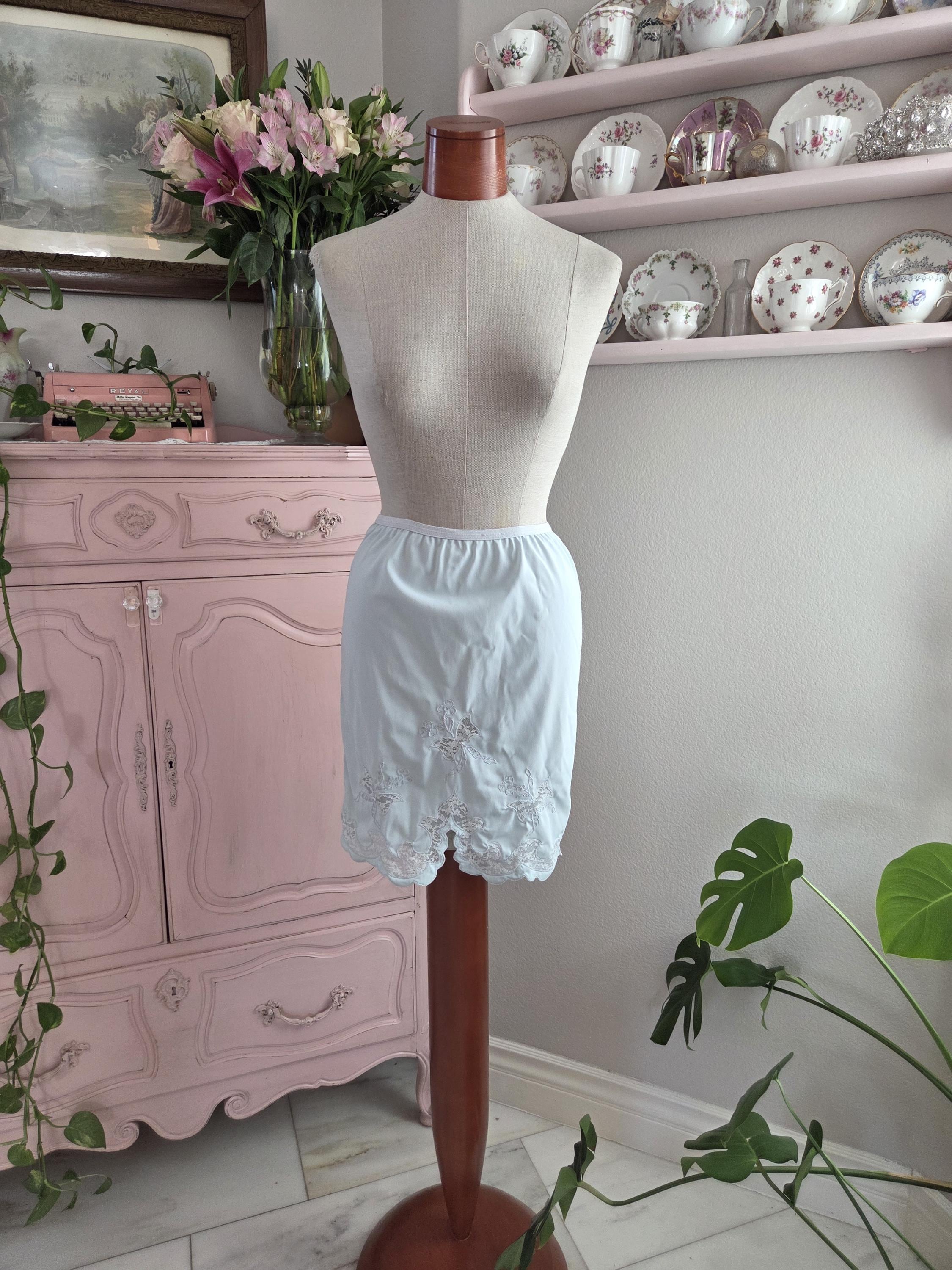 Xs Vintage Blue Slip - Etsy