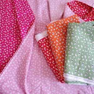 Vintage Repro Discontinued Nana&#39;s Pantry by Mama&#39;s Cotton for Connecting Threads Fabric | 18 Yards HUGE Destash Bundle Lot Yardage 30s Style
