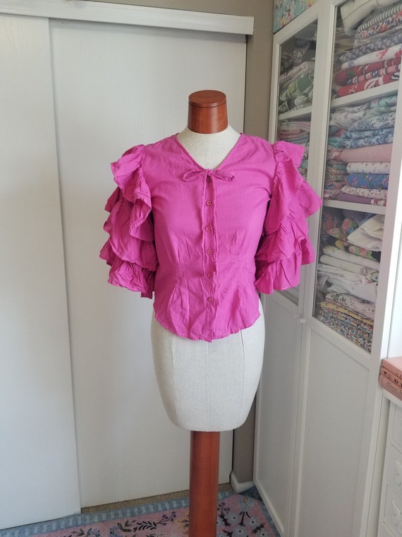 Vintage 1970's / 80's Star of India Pink Rumba Sle