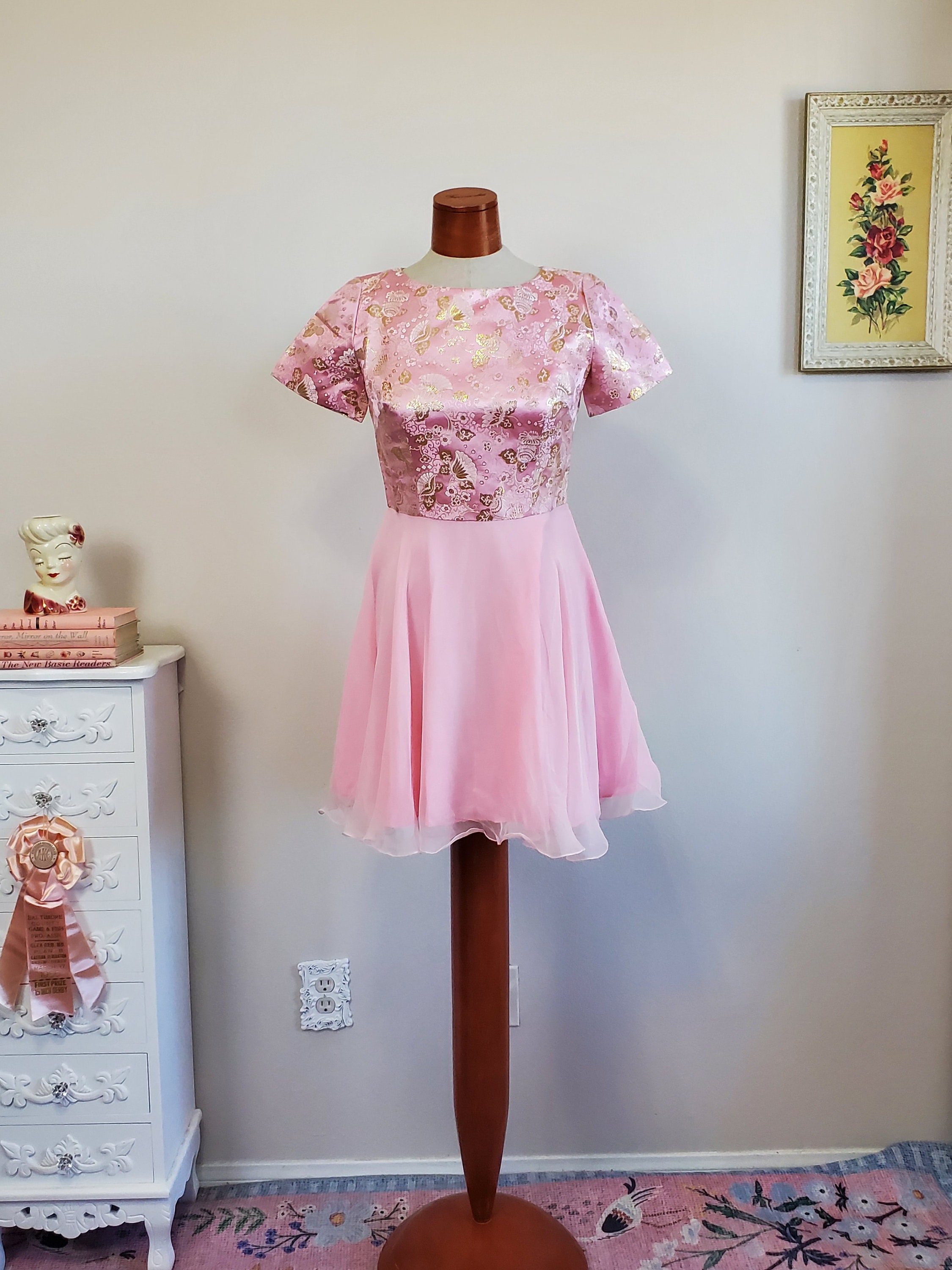 1960s Pink Babydoll - Etsy