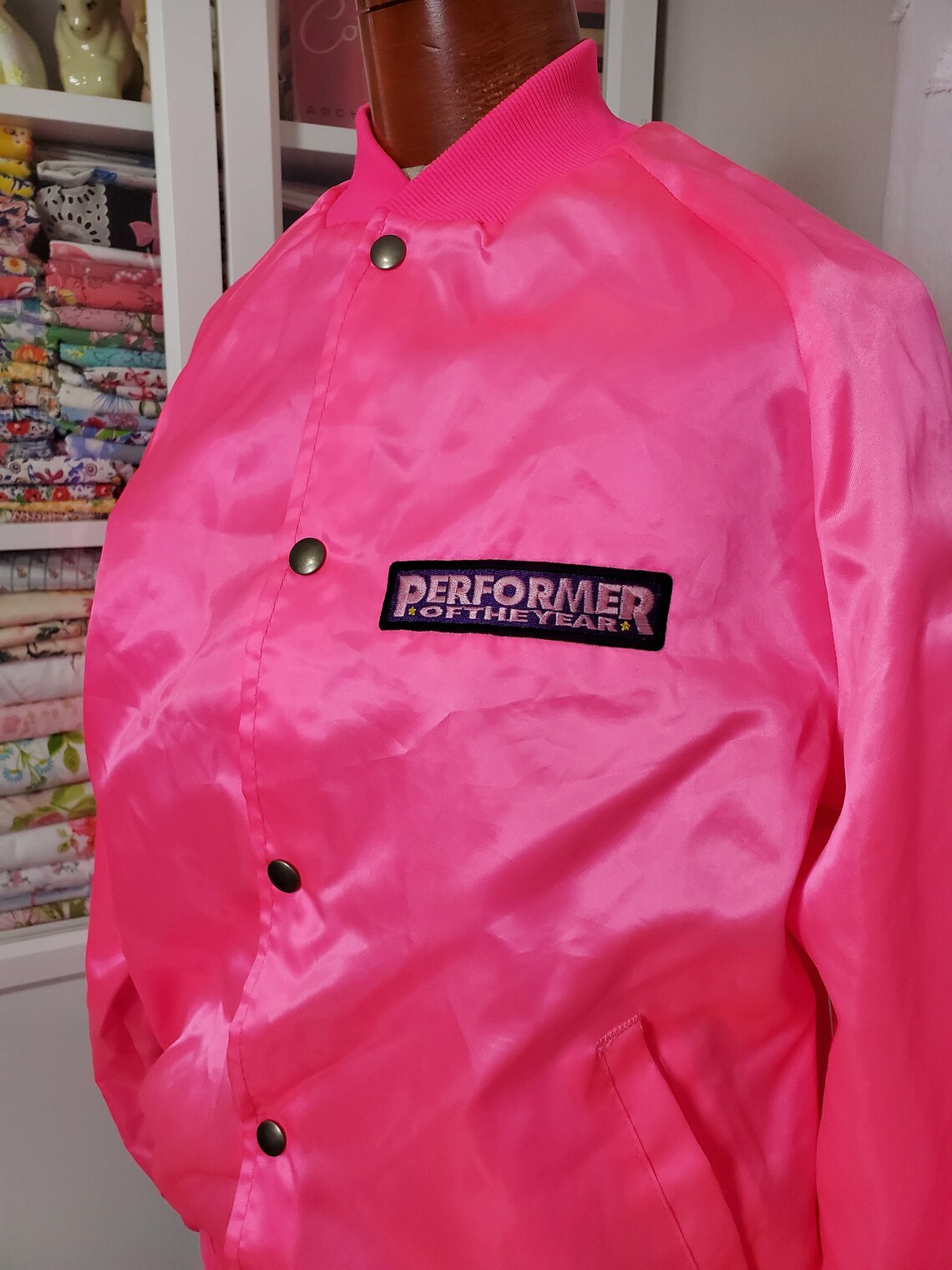 Vintage 1970's / 80's Hot Highlighter Pink Performer Etsy
