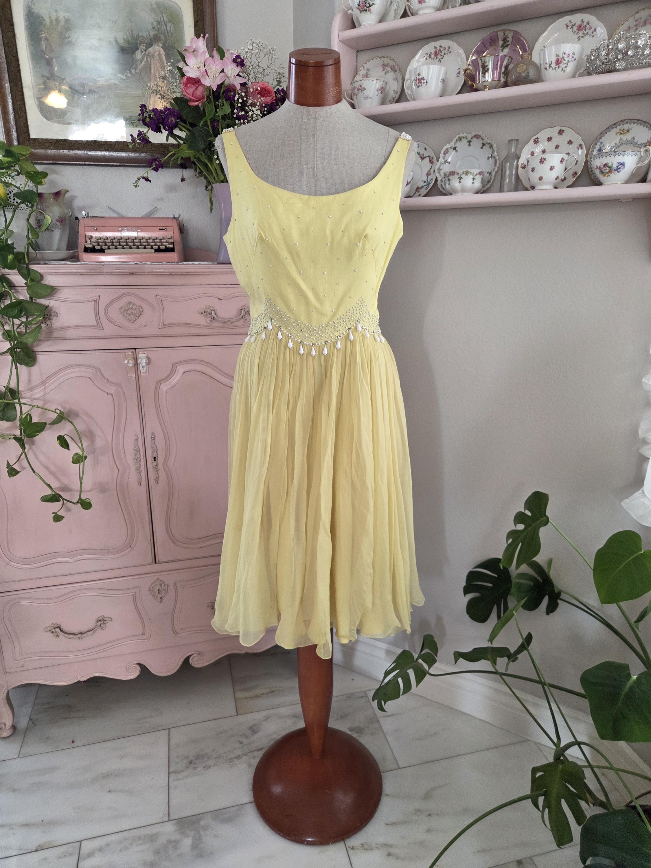 pastel yellow babydoll dress Cherubs Lace Babydoll Mini Dress Yellow