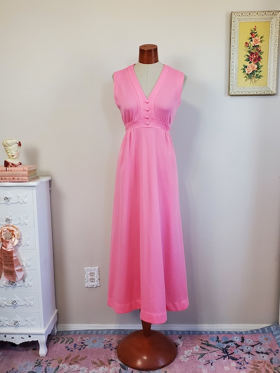 strapless open back dress Light Pink Princess Vintage Dress