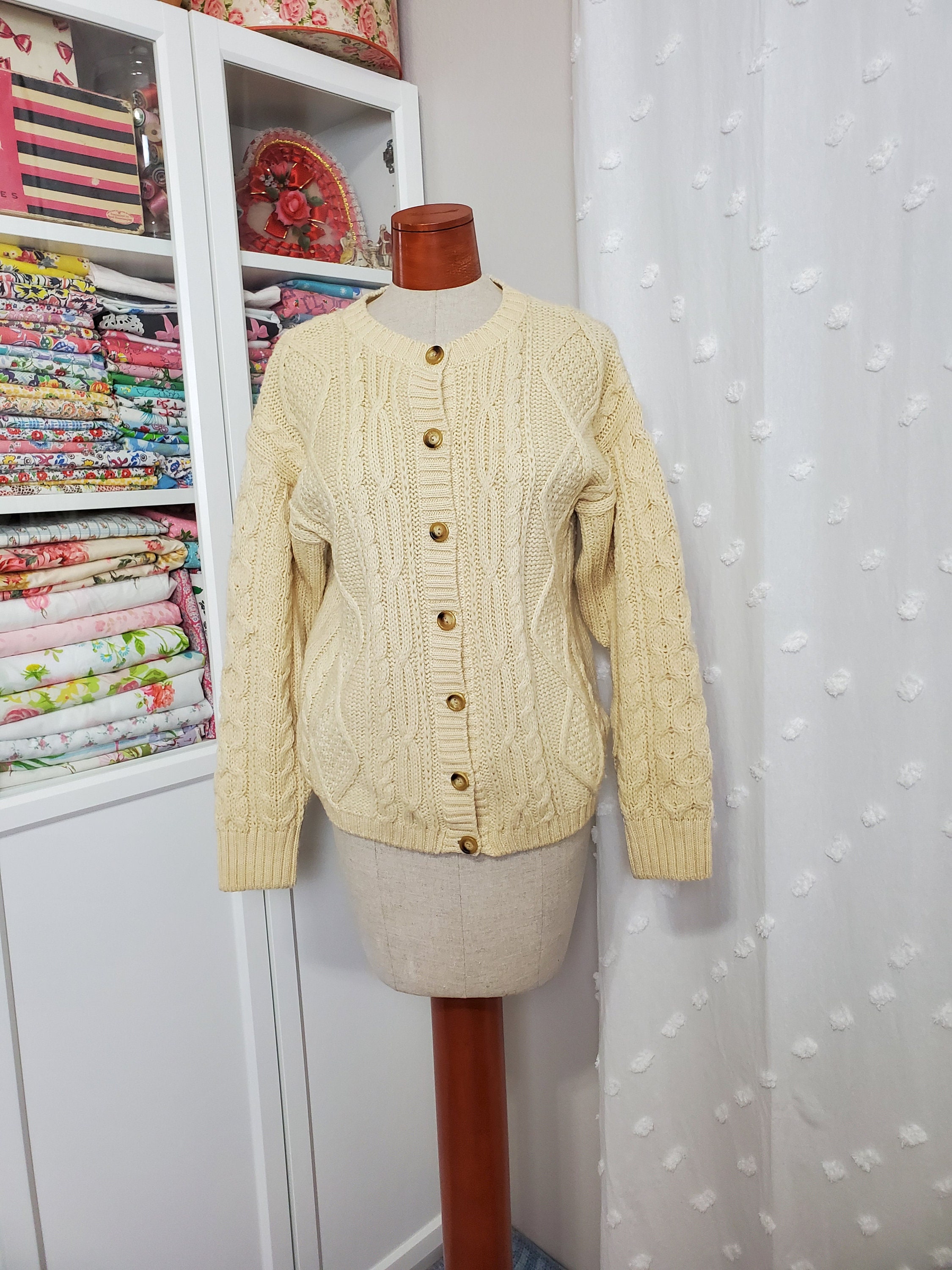 ヴィンテージ 古着 70年代 blarney handcrafts Ltd ショールカラー 