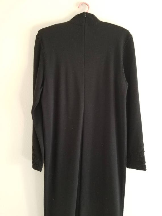 Vintage 1980's Wool Blend Sweater Dress - image 6