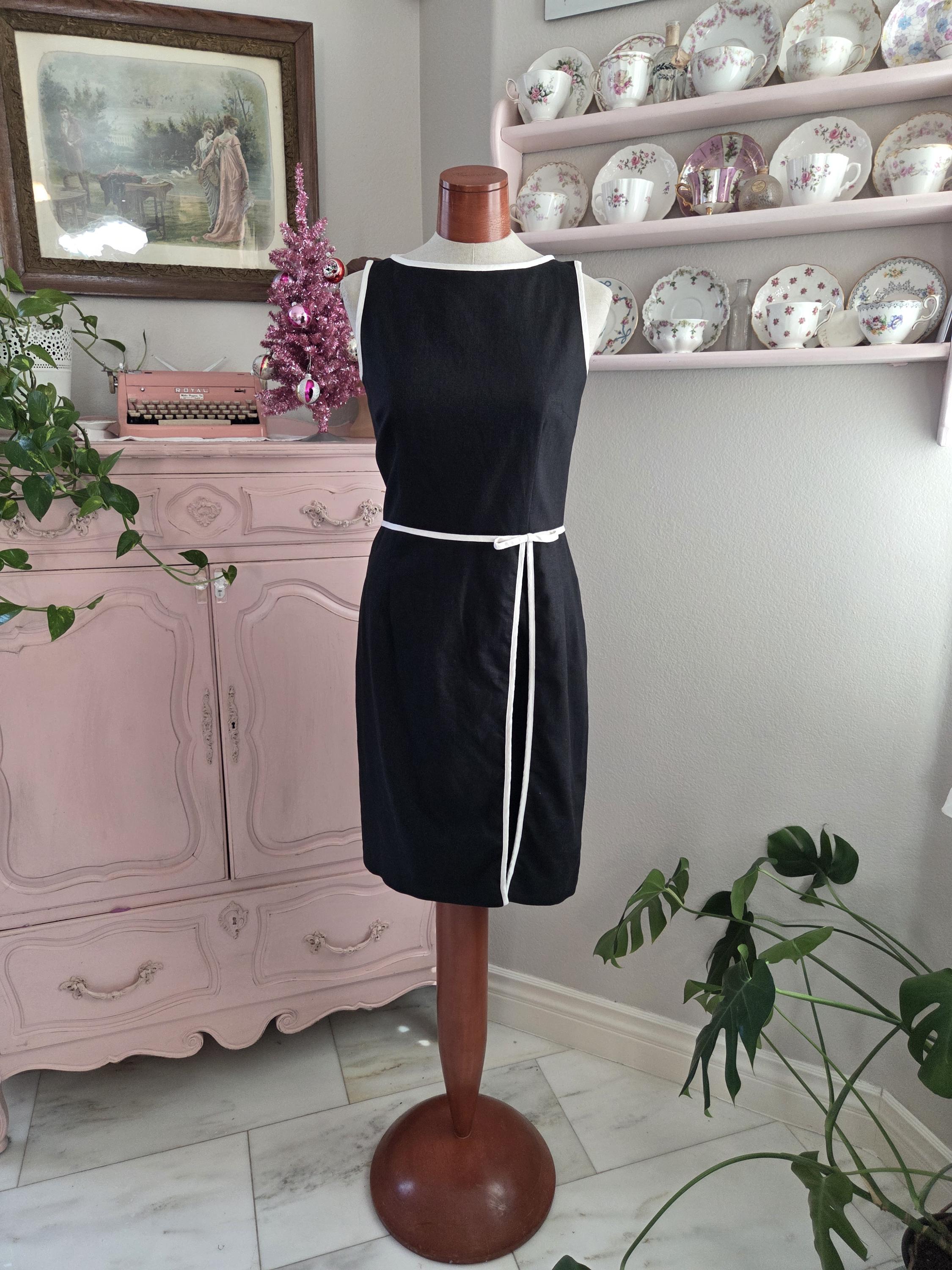 Robe David Meister Imprimé Animal - Taille 6 (M), Marron, Extensible Et Froncée, Occasion Excellent état