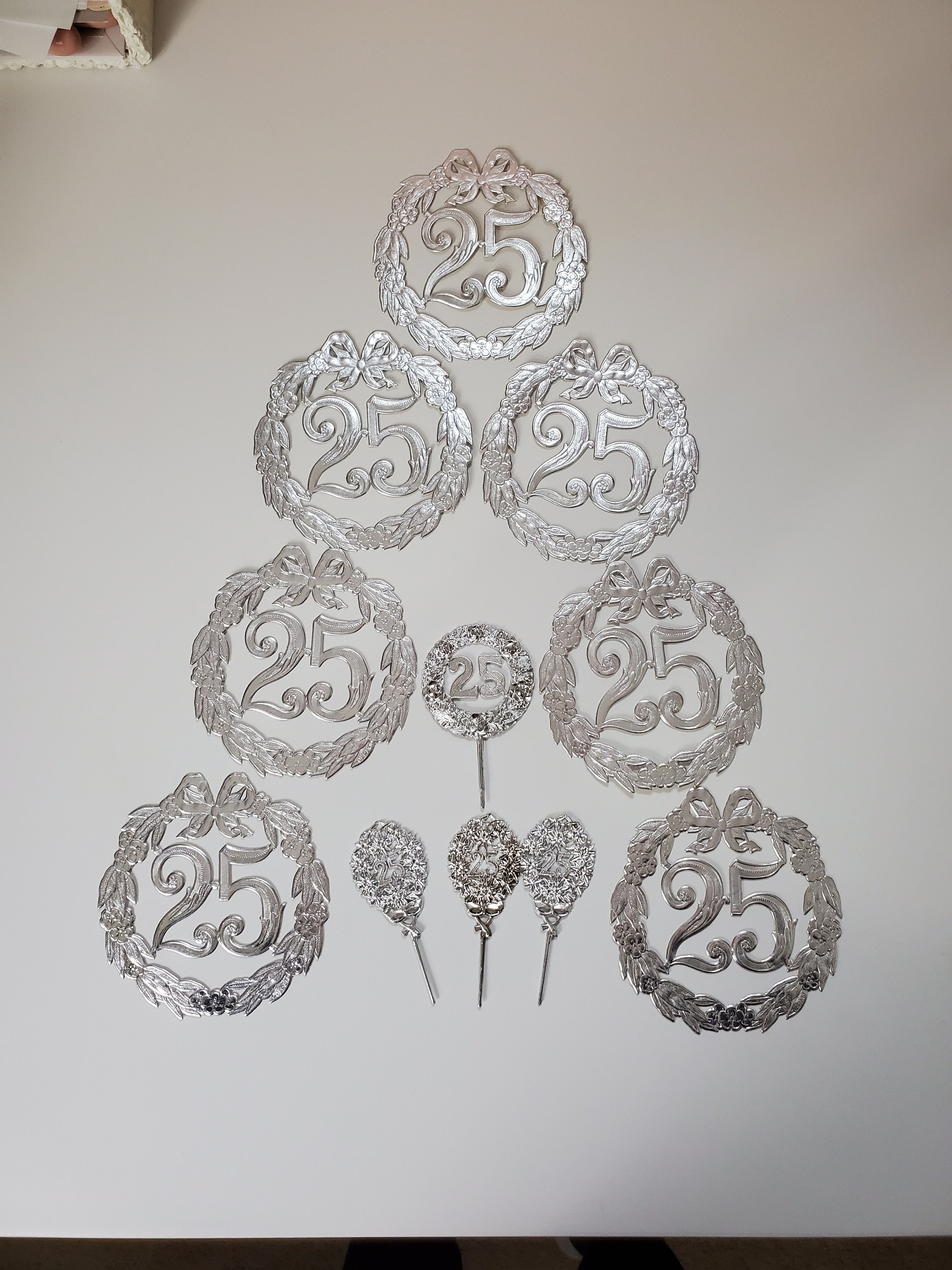 ヴィンテージ ミッドセンチュリー 1960 年代 / 70 年代 シルバー 25