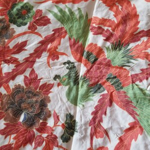 Vintage 1960&#39;s Pure Silk Japanese Scarf 30&quot;