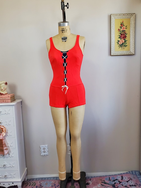 Boyshort vintage bathing suit sale
