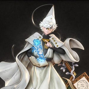 Resin Figure Qifrey - Witch Hat Atelier  | Custom Scale Collectible | Painted or Unpainted