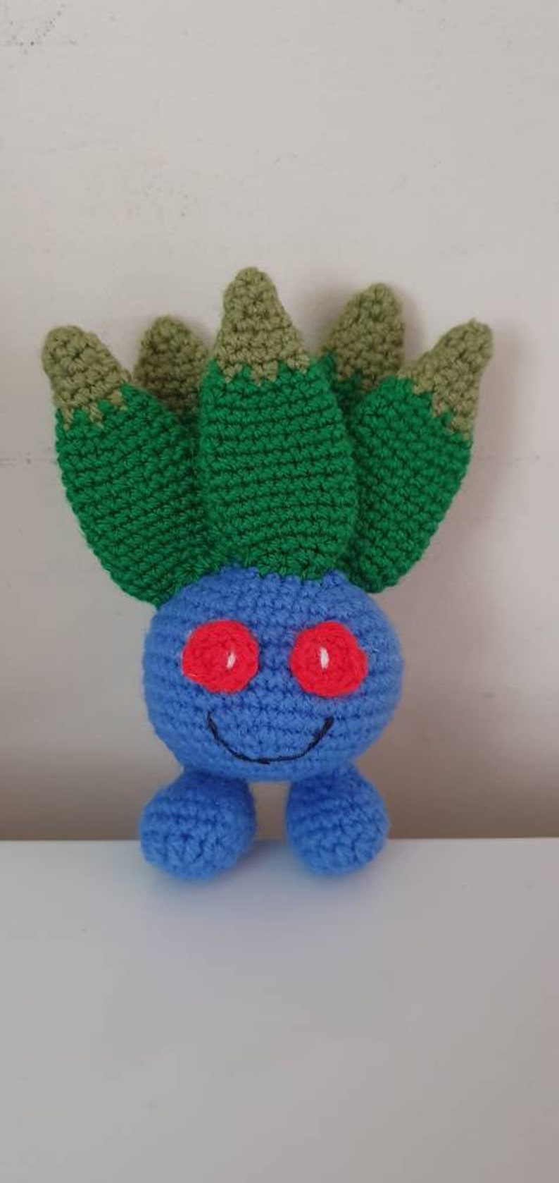 Oddish pokemon toy / Oddish crochet toy / Oddish Plush | Etsy
