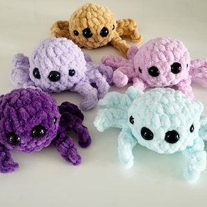 Spider squishy / Spider Toy / Spider Plush / Crochet Spider