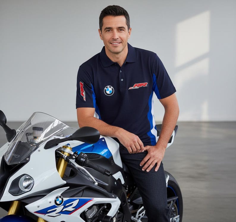 BMW S1000rrmotor Sport Polo Shirt – Inspired Racing Apparel for Fans ...