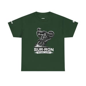 Sur-Ron Wheelie Illustration Tee | E Bike Rider Shirt Stunt Life image 5