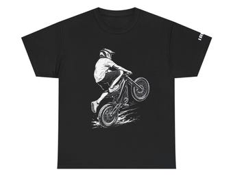 Sur-Ron Wheelie Illustration T-Shirt | E Bike Rider Shirt