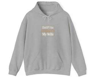 Nichts auf mich Hoodie | Minimalistisches Script Logo Sweatshirt