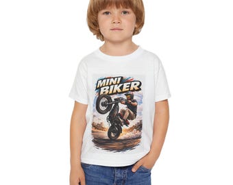 Mini Biker Kleinkind-T-Shirt | IRide Grafik