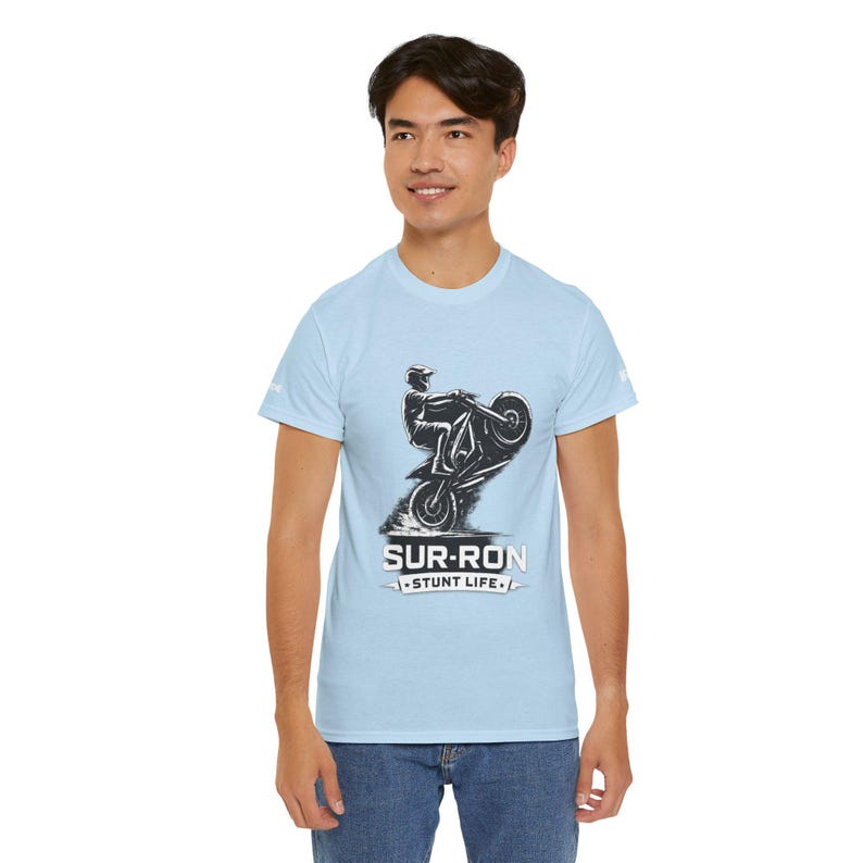 Sur-Ron Wheelie Illustration Tee | E Bike Rider Shirt Stunt Life image 12
