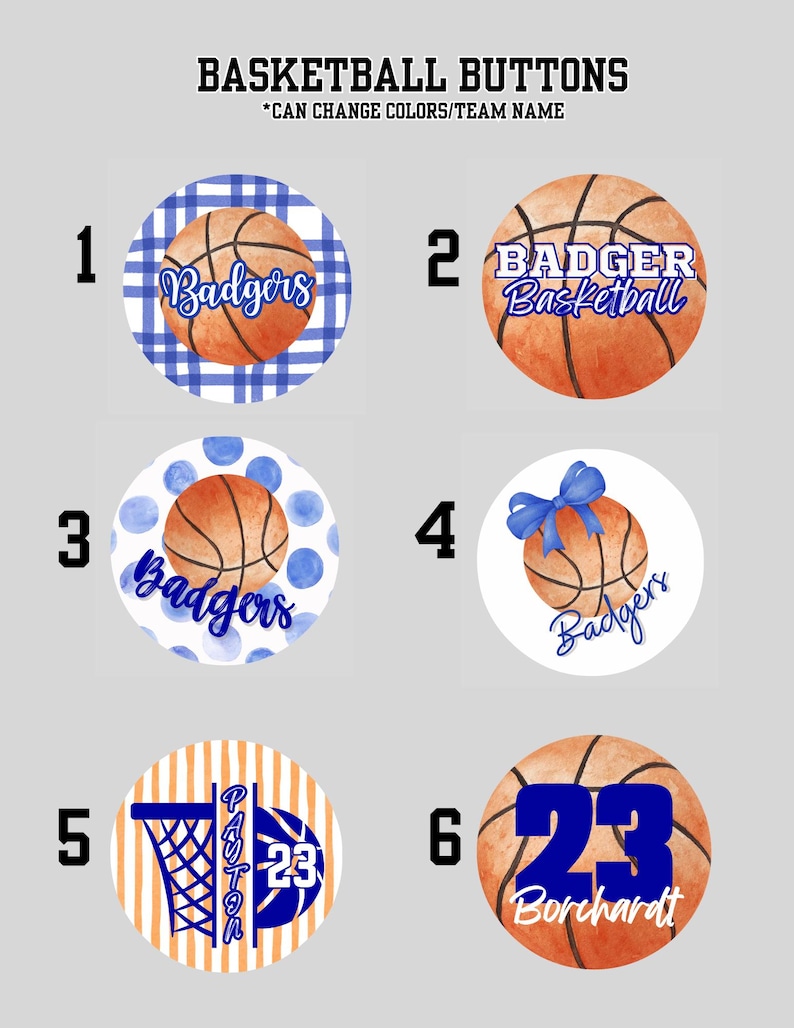 Sport Buttons - Custom 2.25 Inch - Etsy