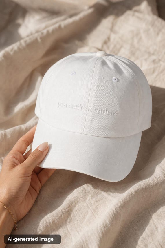 Funny Girls Trip Hat You Cant Sit With Us Embroidered Cap Bachelorette Women detail