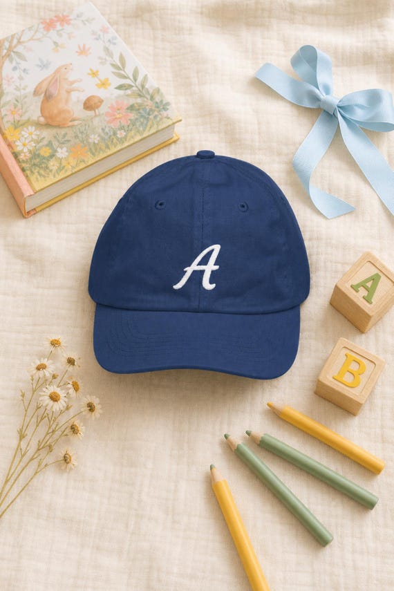 Personalized Kids Hat Custom Name Embroidered Youth Cap Boys Girls Birthday Gift detail