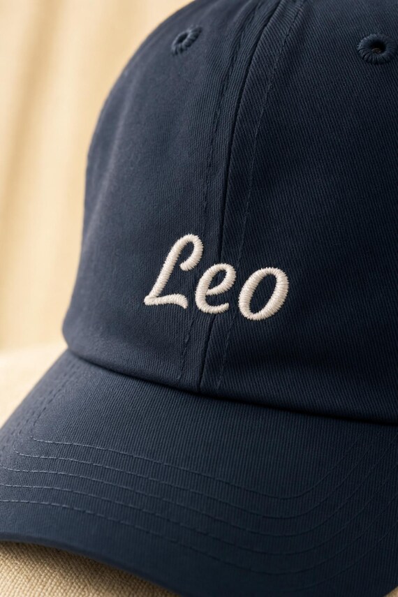 Personalized Kids Hat Custom Name Embroidered Youth Cap Boys Girls Birthday detail