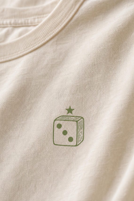 Bunco Season Comfort Colors Shirt Retro Varsity Dice Tee Front and Back Print Ladies Bunco Night Game Night Group Gift detail