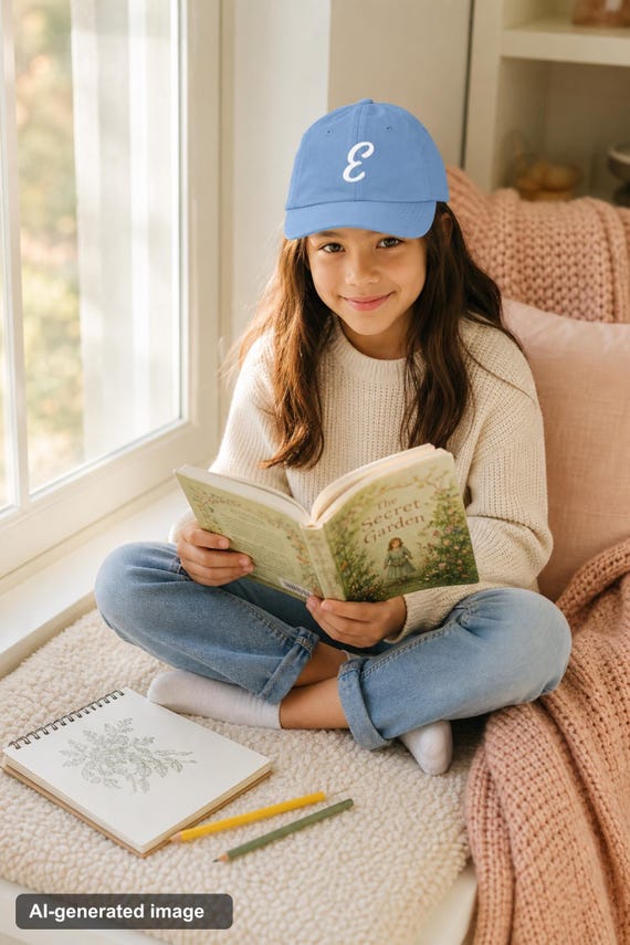 Personalized Kids Hat Custom Name Embroidered Youth Cap Boys Girls Birthday Gift detail
