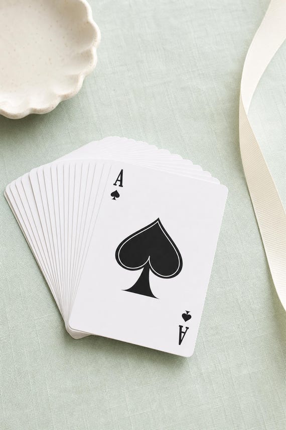 Bridge Playing Cards Glossy Poker Size Deck Card Game Gift detail