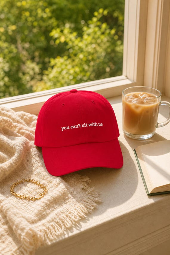 Funny Girls Trip Hat You Cant Sit With Us Embroidered Cap Bachelorette Women detail