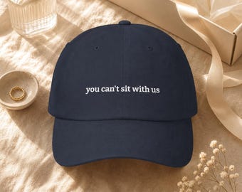 Funny Girls Trip Hat You Cant Sit With Us Embroidered Cap Bachelorette Women