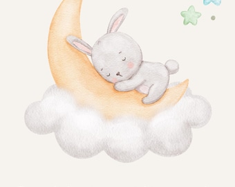 Cuento para dormir para niños de 3 años en adelante (PDF) - Cuento relajante para dormir - Historia de 5 minutos para leer en voz alta - Descarga digital