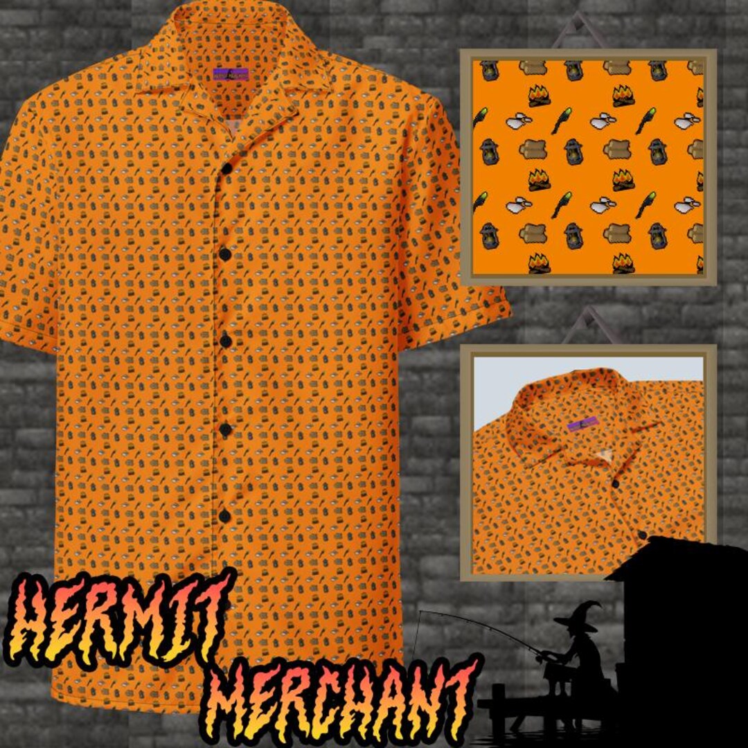 Pyromancer Osrs Runescape Pyromancer's Button-up, OSRS Fire Making Shirt - Etsy