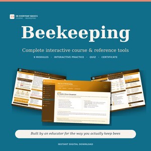 De kunst van het imkeren: complete bundel | Interactieve cursus + studiegids + snel naslagkaart | Imkeren voor beginners