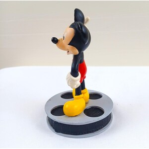 Vintage Mickey Mouse Disney Waving Figurine Applause 1999 Film Reel Base image 2