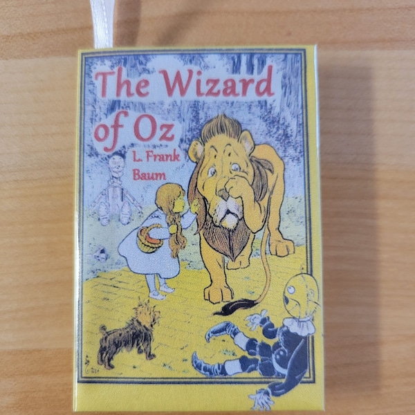 Book Ornament inspired by The Wizard of Oz