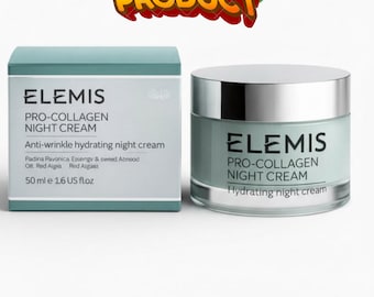 Elemis Night Cream 50ml Pro Collagen Anti Aging Firming Repair Original New Boxed